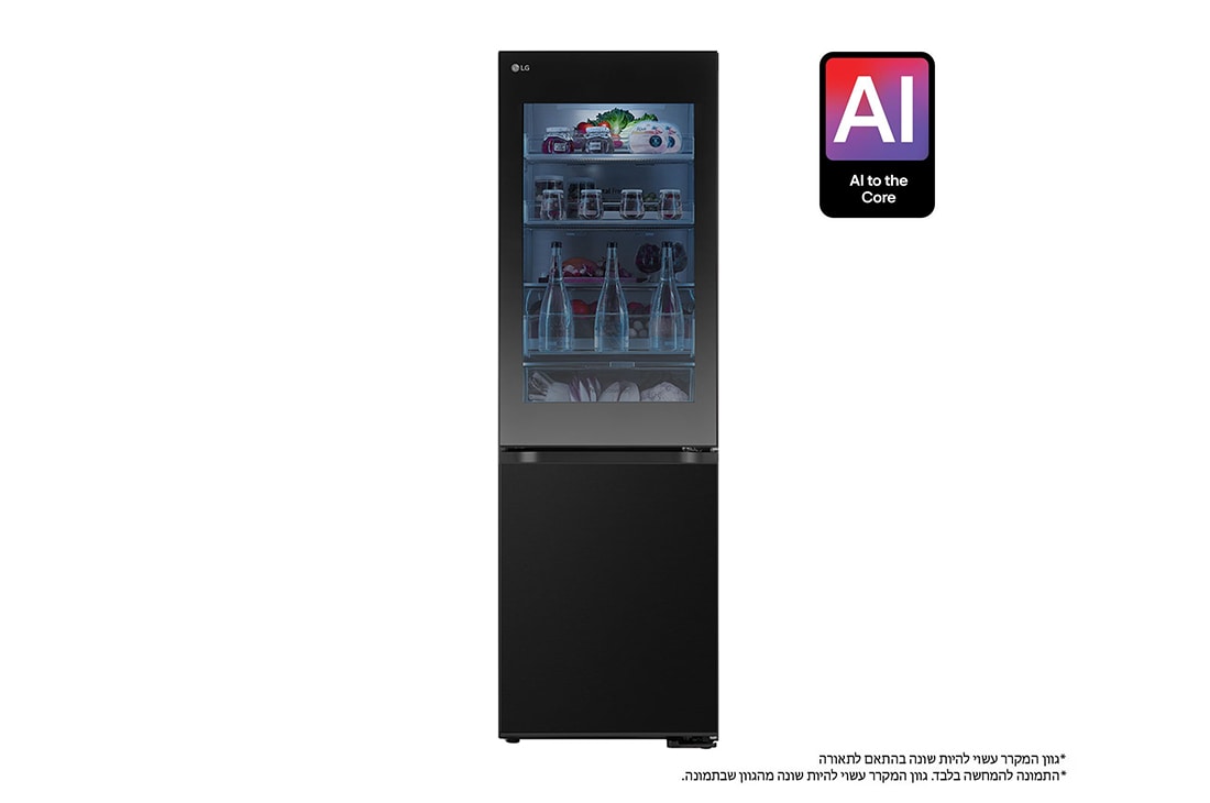מקרר מקפיא תחתון LG InstaView דגם R-2B394BINS