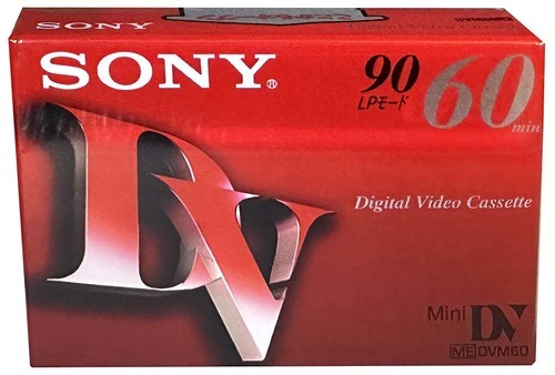 קלטת MINIDV של סוני 60 דקות