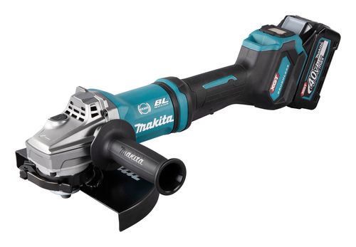 משחזת זווית MAKITA GA038GZ XGT 40V - כלי נטען מקצועי עם דיסק 9 אינץ' למשימות חיתוך וליטוש תעשייתיות