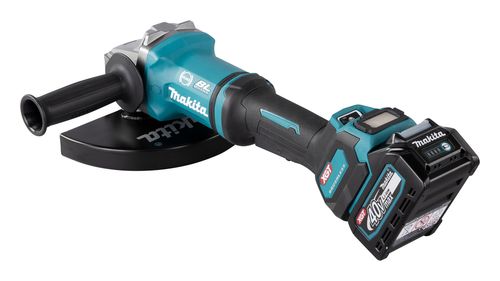 משחזת זווית MAKITA GA038GZ XGT 40V - כלי נטען מקצועי עם דיסק 9 אינץ' למשימות חיתוך וליטוש תעשייתיות