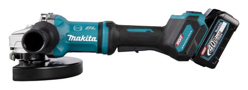 משחזת זווית MAKITA GA038GZ XGT 40V - כלי נטען מקצועי עם דיסק 9 אינץ' למשימות חיתוך וליטוש תעשייתיות