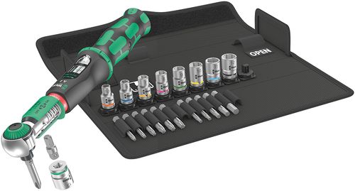 סט ראצ'ט מומנט 1/4 23 יח' A2 2-12Nm