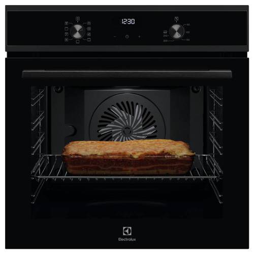 תנור בנוי 71 ליטר Electrolux EOH6231H SurroundCook זכוכית שחורה | גרמניה