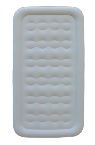 מזרן מתנפח ליחיד כולל משאבה צבע אפור Glamp GTSAB46