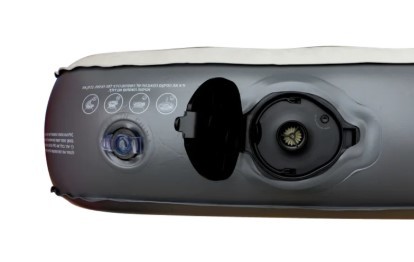 מזרן מתנפח ליחיד כולל משאבה צבע אפור Glamp GSSAB22