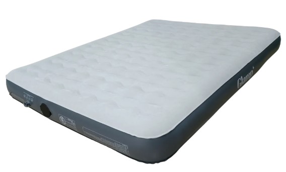 מזרן מתנפח זוגי כולל משאבה צבע אפור Glamp GSSAB22