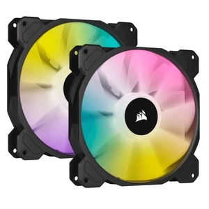 2 מאווררים 140 מ"מ + בקר שליטה –CORSAIR iCUE SP140 RGB ELITE