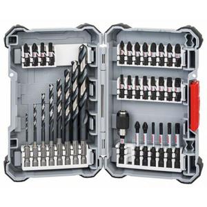 ביטים מובילים ומקדחים 1/4 BOSCH - מארז 35 חלקים