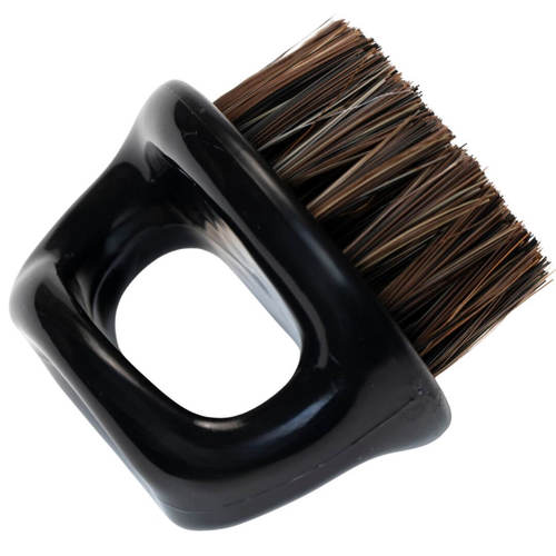 מברשת כף יד קטנה לניקוי שיער סטרניק STERNIK FADE - צבע שחור