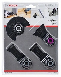 להב מולטיטול - סט 4 יחידות BOSCH STARLOCK