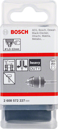 פוטר BOSCH תפסנית 13 ממ כניסה SDS PLUS