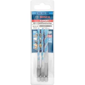 מקדח רב שימושי לאימפקט 1/4 - סט 3 BOSCH