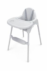 כיסא אוכל 2 גבהים עם מגש נשלף בצבע אפור EASYBABY