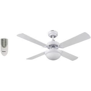 מאוורר תקרה 42" כולל שלט ותאורת Semicom CCT מתחלפת LED