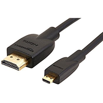 כבל תצוגה MICRO HDMI - HDMI אורך 1.5~1.8 מטר 