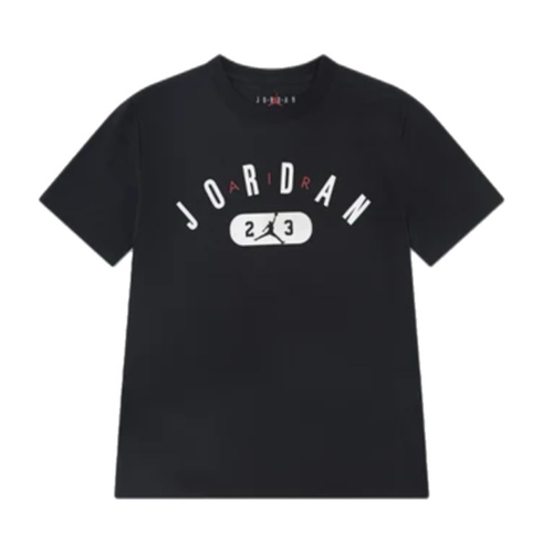 חולצה JORDAN מידות 8-16 לילדים בגוון שחור עם כיתוב