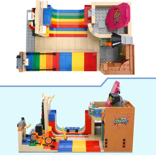 פארק ספורט אתגרי City ערכת בנייה עם 575 חלקים דגם 4210