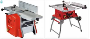 מקצוע שולחן עליון תחתון עד 204 מ"מ + מסור שולחני 10