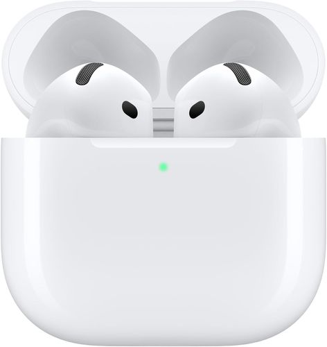 אוזניות אלחוטיות Apple AirPods 4 MXP63LL/A שנה אחריות מעבדות אפל DCS