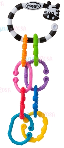 נשכן זברה 9 טבעות מתחברות
