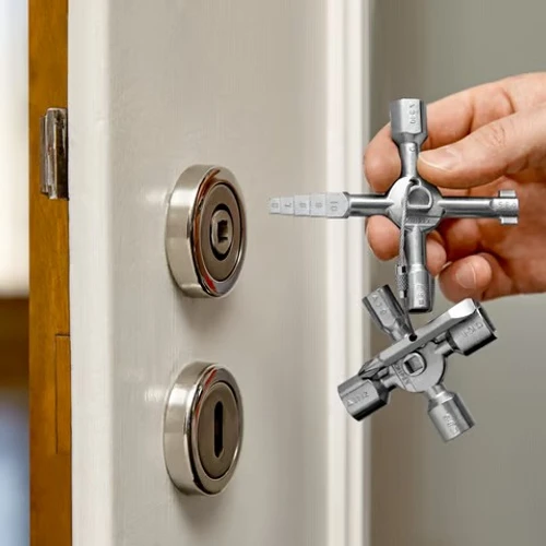 מפתח טכנאים אוניברסלי Knipex Twinkey לארונות חשמל ובקרה 001101 קניפקס