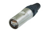 NE8MX6- מחבר RJ45 לתיקשורת CAT6a סנטרוניקס Neutrik כולל כיסוי מתכת