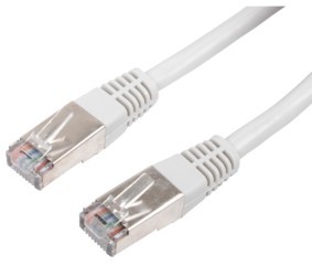 כבל רשת מסוכך CAT5e באורך 20 מטר
