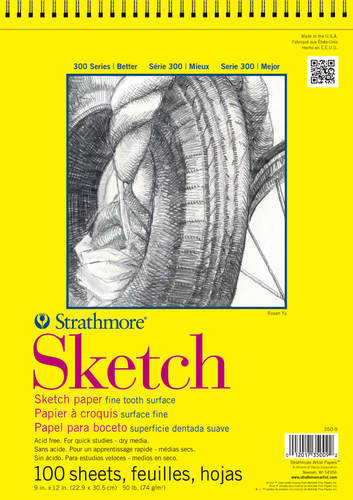 בלוק Sketch סקצ' 100 דף + ספירלה | 22.9X30.5 ס