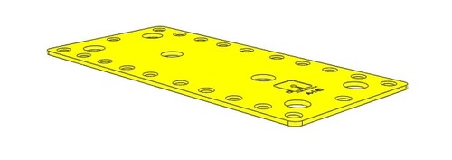 מחבר צהוב 100*210 פרגולה