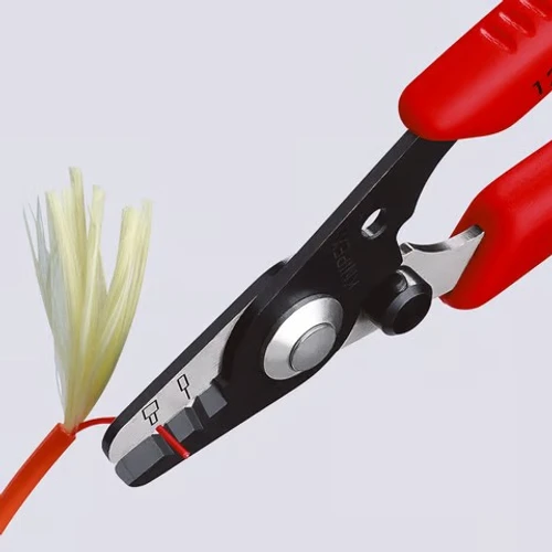 מקלף לסיבים אופטיים 1282130 Knipex קניפקס