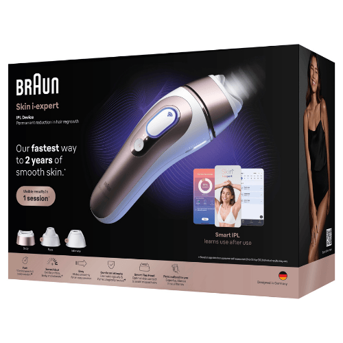 מסיר שיער בראון עם ראש מתכוונן Braun Smart Skin i·expert Pro 7 PL7321 IPL