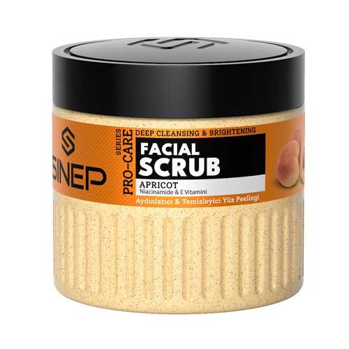 פילינג פנים לניקוי עמוק והבהרת מראה העור 400ML APRICOT