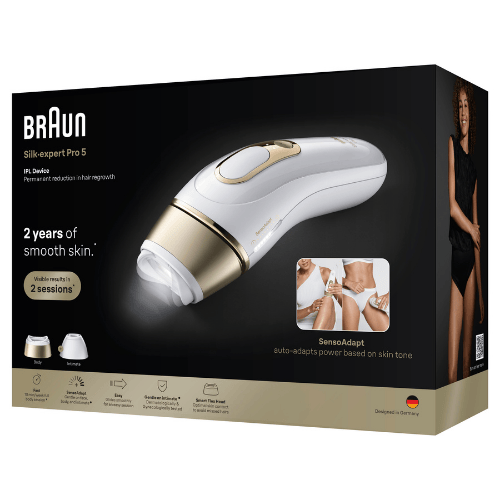 מסיר שיער בראון עם ראש מתכוונן Braun Silk-expert Pro 5 PL5221 IPL
