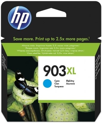 ראש דיו מקורי HP 903XL T6M03AE Cyan