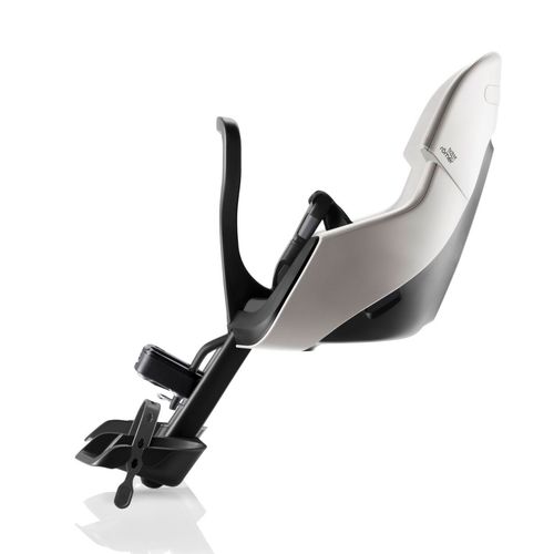 מושב פעוט קדמי לאופניים JOCKEY MINI עם ידית אחיזה וחיבור למוט הכידון - לבן Warm White