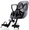 מושב פעוט קדמי לאופניים JOCKEY MINI עם ידית אחיזה וחיבור למוט הכידון - אפור Mineral Grey