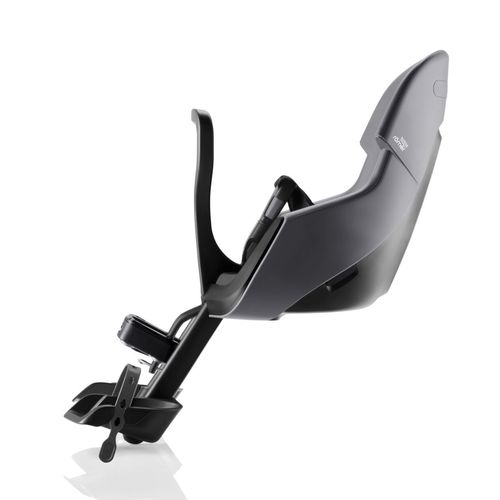 מושב פעוט קדמי לאופניים JOCKEY MINI עם ידית אחיזה וחיבור למוט הכידון - אפור Mineral Grey