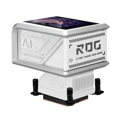 קירור נוזלי למעבד ASUS ROG Ryuo IV 360 ARGB White Edition - צבע לבן
