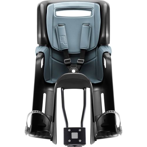 מושב אופניים לפעוטות וילדים Jockey PRO חיבור לשלדה, מצבי שכיבה והגנת רגליים - כחול Harbor Blue