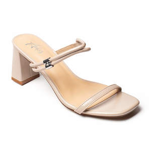 כפכף עם עקב לנשים של אדיס בצבע ניוד | 36-41 | 855725 ADISS NUDE HEEL