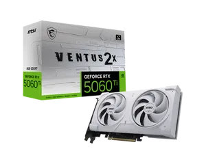 כרטיס מסך GeForce RTX 5060 Ti 8G VENTUS 2X WHITE PLUS