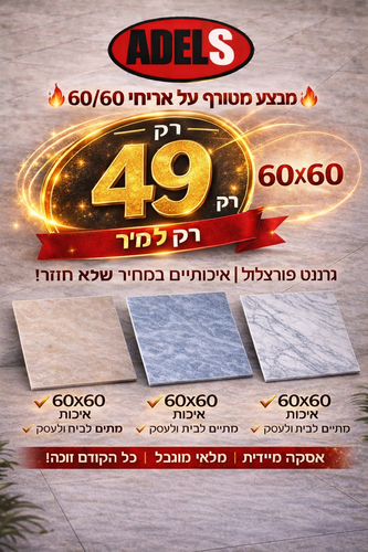 פורצלן סיני 60/60