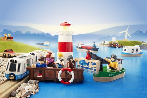 מגדלור עם אור ואפקטים קוליים 5 חלקים 33597