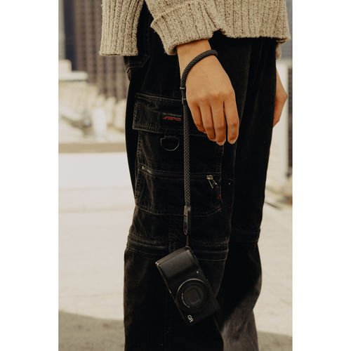 רצועת יד למצלמה Peak Design Cuff Rope Camera Wrist Strap (Black)