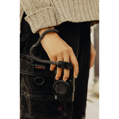 רצועת יד למצלמה Peak Design Cuff Rope Camera Wrist Strap (Black)