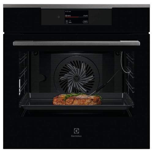 תנור בנוי פירוליטי 71 ליטר Electrolux EOP7732H AirFry CookSmart Touch זכוכית שחורה | גרמניה
