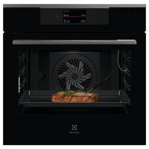תנור בנוי פירוליטי 71 ליטר Electrolux EOP7732H AirFry CookSmart Touch זכוכית שחורה | גרמניה