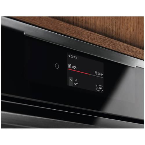 תנור בנוי פירוליטי 71 ליטר Electrolux EOP7732H AirFry CookSmart Touch זכוכית שחורה | גרמניה