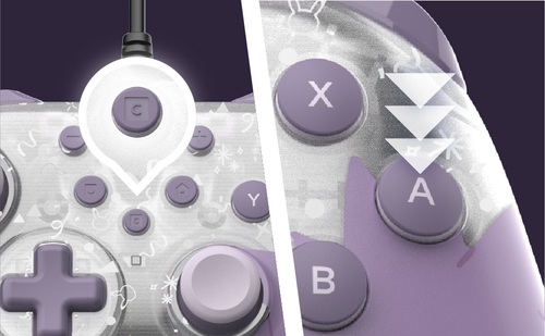 NSW2  CONTROLLER WIRED HORIPAD GENGAR E MIMIKYU