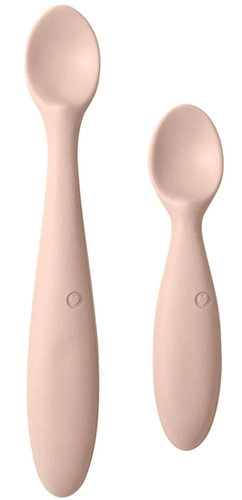 סט כפיות לתינוק 2 יחידות ורוד BIBS